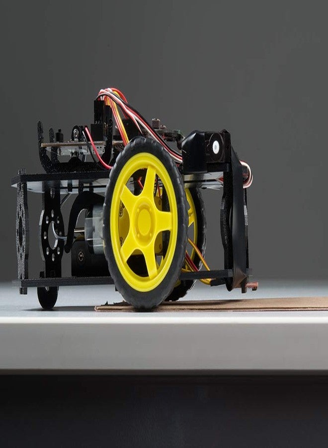 SparkFun micro:bot kit - v2.0 - Qwiic-enabled robotics platform Learn to build and program robots Includes Line Following Sensors Accelerometer Servos to make a jousting combat bot Classroom Education - Image 4