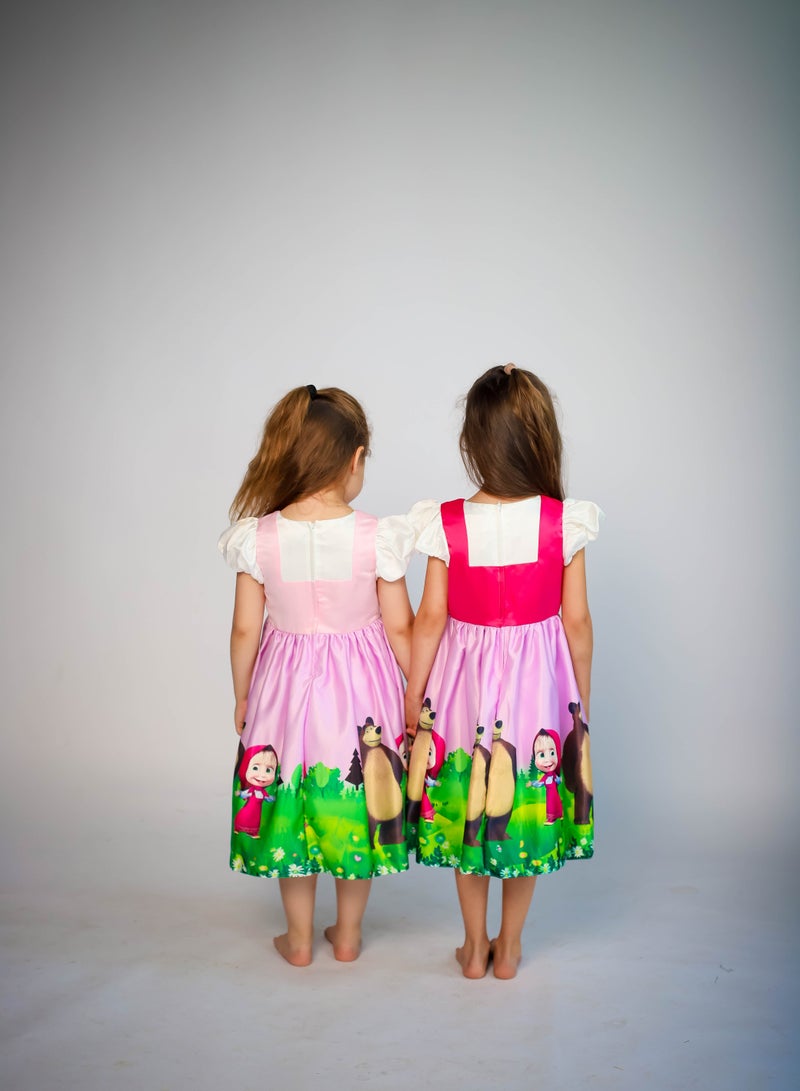 D'Daniela Character Print Dress - Image 2