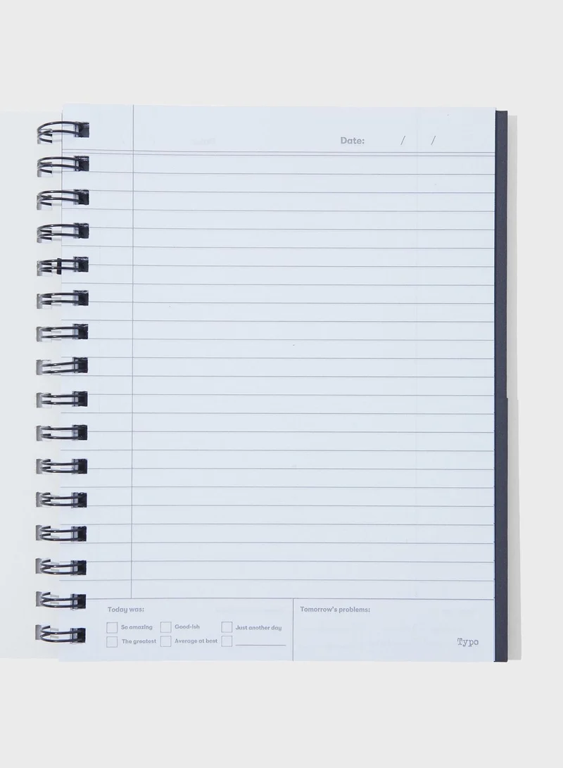 Typo I'D Die For My Dog A5 Campus Notebook