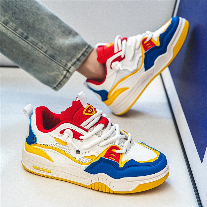 Men's Retro Casual Sneakers Breathable Low Top - Image 2