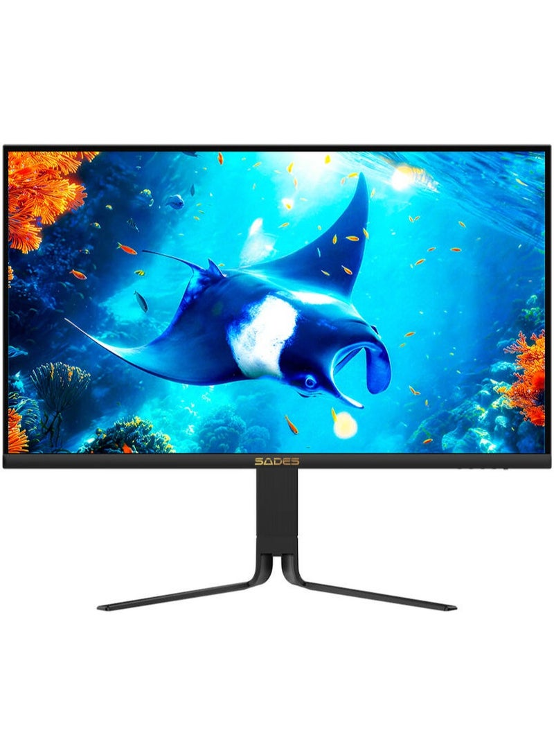 Sades Reef Manta-32 Gaming Monitor, 32" QHD Fast IPS, 180Hz, 0.3ms MPRT, Black - Image 1
