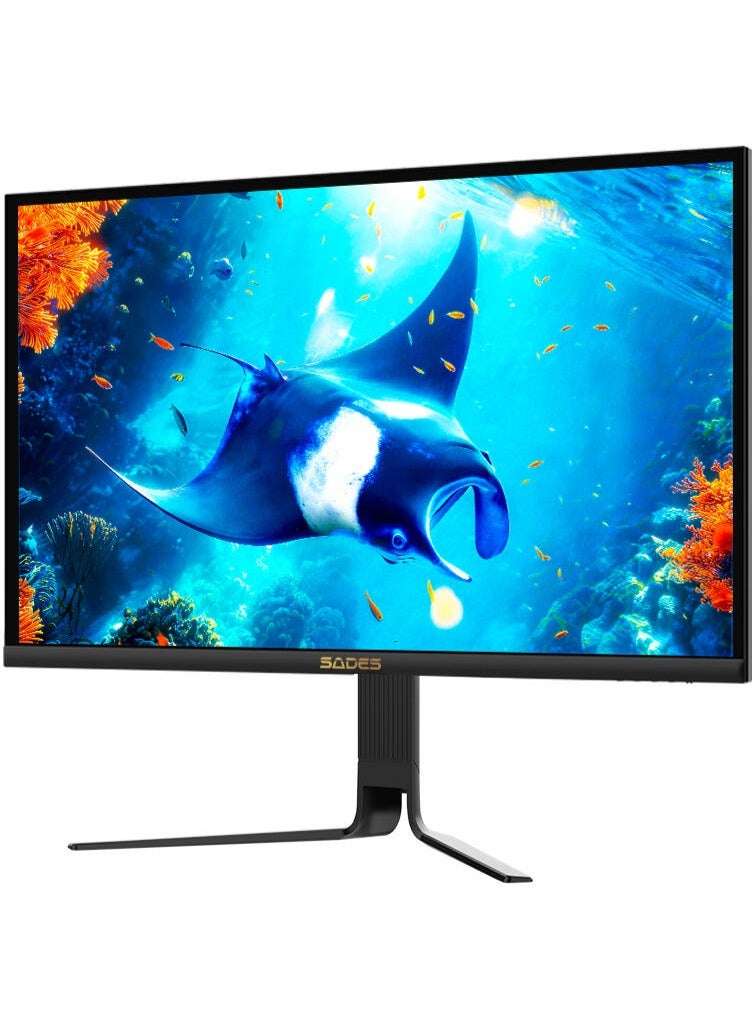 Sades Reef Manta-32 Gaming Monitor, 32" QHD Fast IPS, 180Hz, 0.3ms MPRT, Black - Image 2