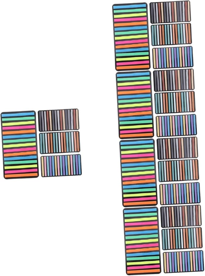 Jojofuny 5 مجموعات من شرائط القراءة الملونة علامات تبويب فائقة الرقة علامات صفحات شفافة للتعليق التوضيحي وضع إشارات على الكتب دفاتر الملاحظات للاستخدام في المدرسة والمكتب - Image 2