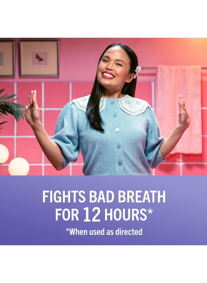 Therabreath غسول فم ثيرا بريث الليلي يقاوم رائحة الفم الكريهة لمدة 12 ساعة بنكهة البابونج والنعناع، مصمم من قبل أطباء الأسنان، خالي من الكحول، 16 أونصة سائلة، عبوة من 2 - Image 4