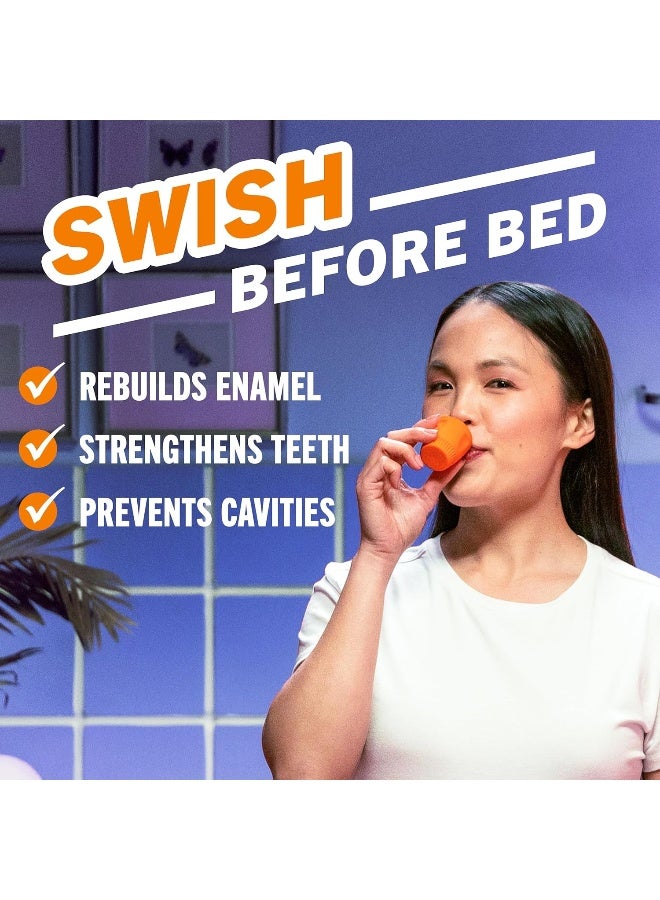 Therabreath غسول فم ثيرا بريث الليلي يقاوم رائحة الفم الكريهة لمدة 12 ساعة بنكهة البابونج والنعناع، مصمم من قبل أطباء الأسنان، خالي من الكحول، 16 أونصة سائلة، عبوة من 2 - Image 3