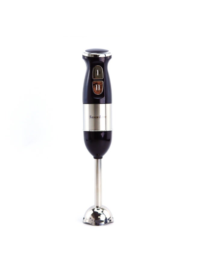 Silver Love Hand Blender 500 Watt Multi Function Electric Blender Set with Stainless Steel Blade Chopper Whisk and Easy Grip Handle for Modern Kitchen Tasks - Image 3