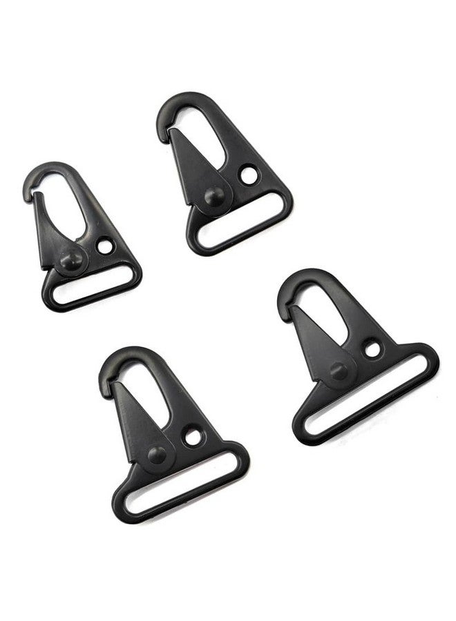 EVALUEMART Pack of 8 Sling Snap Hook,Lightweight Portable Key Chain Hooks for Key Chain for Outdoor for Parachute Cord Spring Gate Quick Release Carabiner Attachment Tactical Bag Accessories-Black - Image 5