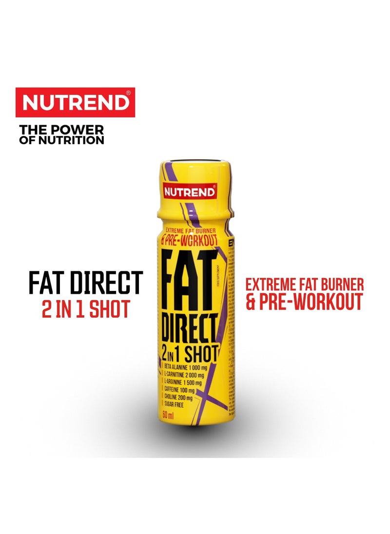 Fat Direct 2 In 1 Shot 60 Ml x 20 Pcs