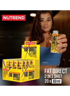 NUTREND Fat Direct 2 In 1 Shot 60 Ml x 20 Pcs  - Image 5