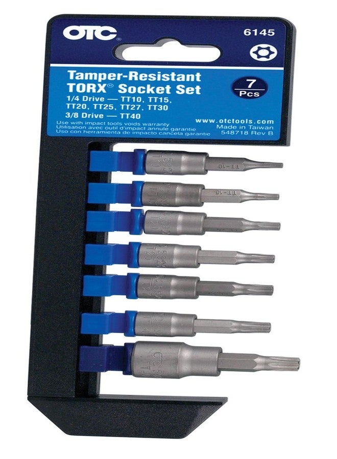 OTC 6145 Tamper-Resistant TORX Bit Socket Set - 7 Piece