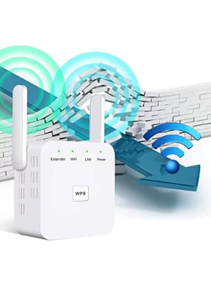 WiFi Extender,300Mbps Wifi Range Extender,2.4&5Ghz Dual Band Wps Signal Amplifier Internet Repeater With Ethernet Port  - Image 3
