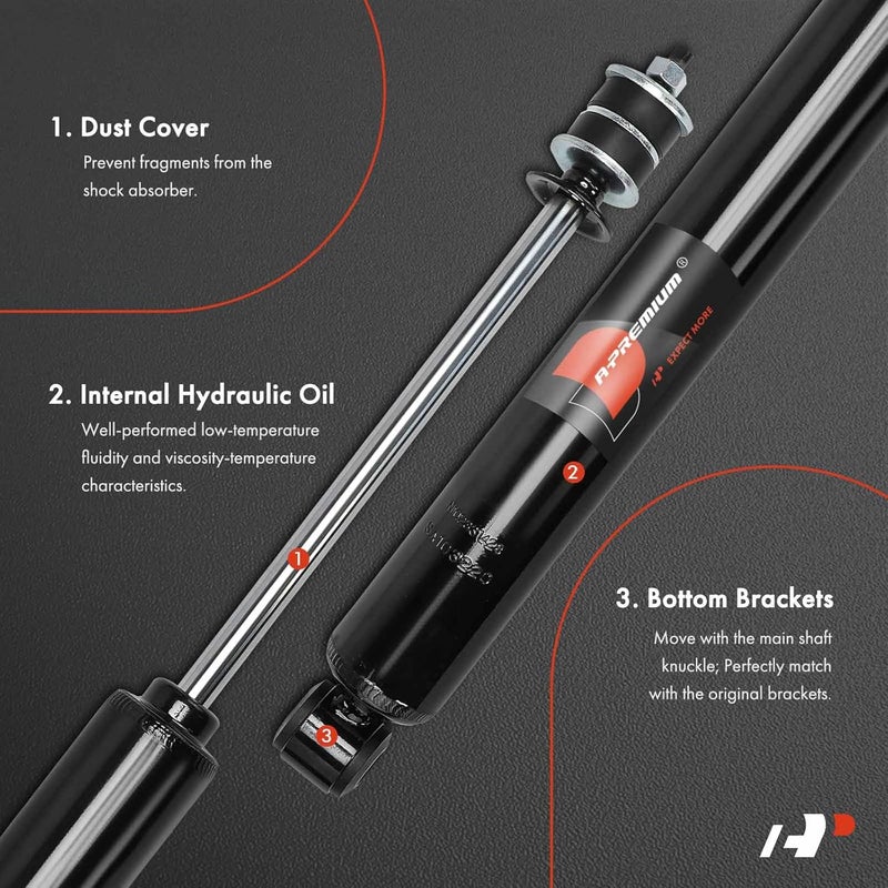 A-Premium مخمد توجيه أمامي A-Premium لسيارات فورد سوبر ديوتي - Image 3