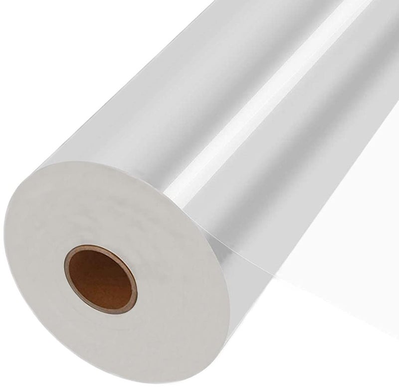 JOYIT 330 ft Cellophane Wrap Roll 315 in x 330 ft 3 Mil Thicken Clear Bags Wrapping Paper for Flower Gift Baskets 315 fold into 16