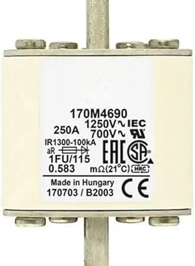 مكون كهربائي Silver Fuse 170M4692 - Image 3