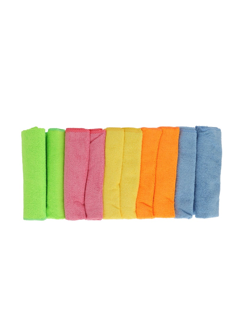 Epsilon - Microfiber Cloth- EPS1261| Pack of 10, Size: 40 X 40 CM, Powerful and High-Density Microfiber Cloth for Easy and Efficient Cleaning| Perfect for Cleaning - Image 1