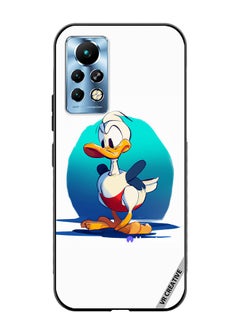 Protective Case Cover For Infinix Note 11 Pro Donald Duck Design Multicolour