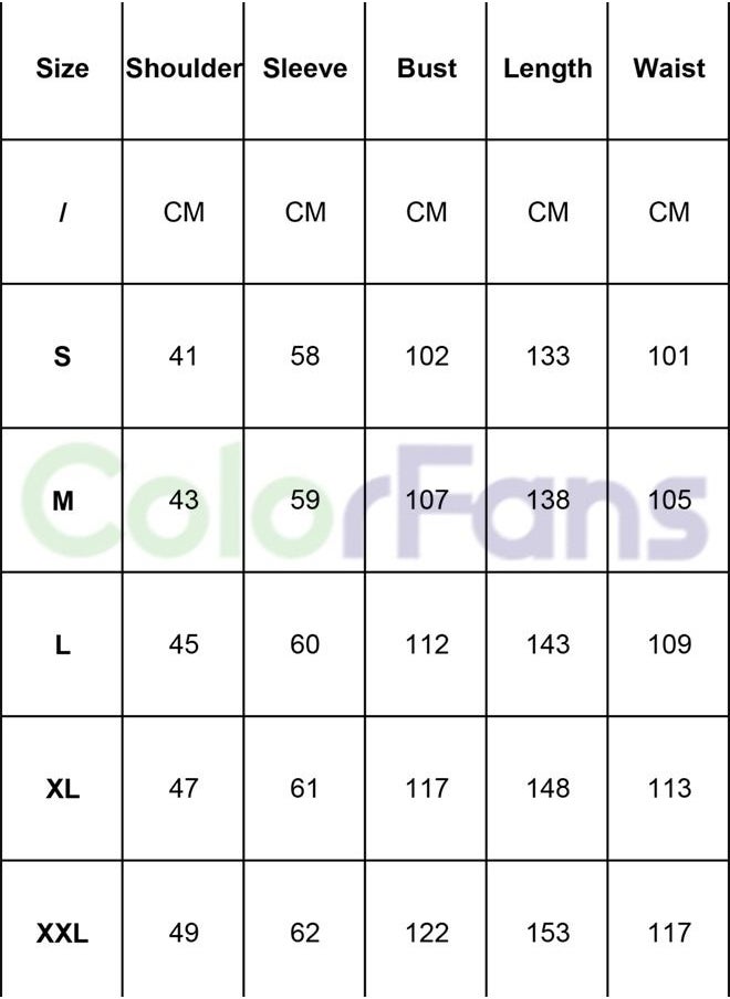 Color Fans - Summer Dress for Women 2023 Muslim Solid Color Casual Long Sleeves Maxi Dresses with Belt White - Image 1