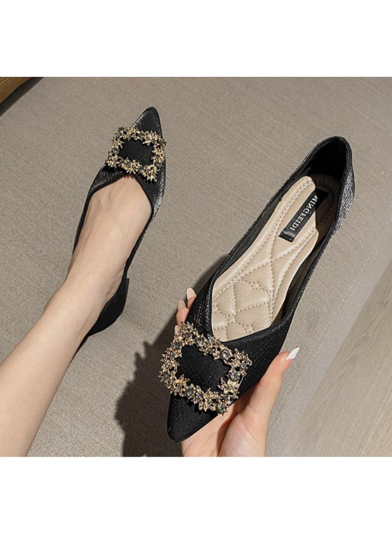 KUYING Flat Sole Single Shoe Women  - Image 2