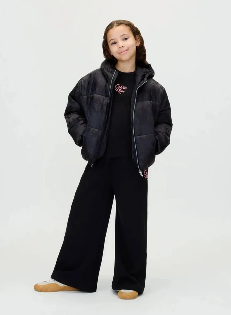 Calvin Klein Jeans Ck Black Logo T-Shirt for Women | Best Price UAE