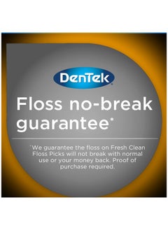 Dentek Complete Clean Easy Reach Floss Picks No Break & No Shred Floss 75 Count  - Image 5