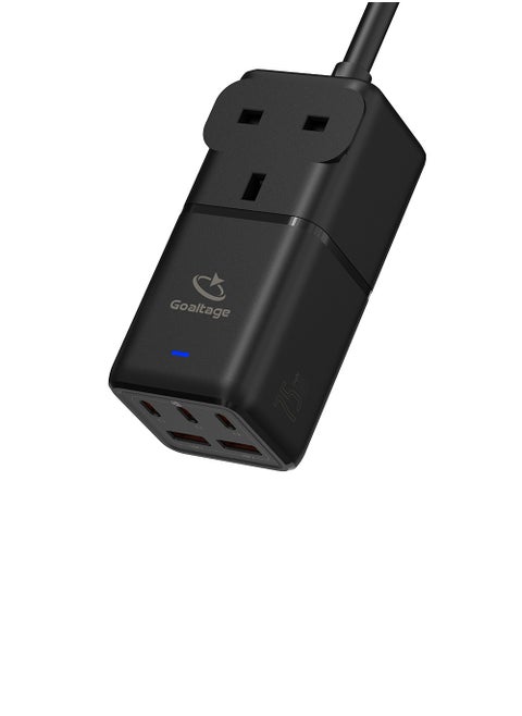 EXT05 3,250W GaN Extension with Safety Protection, Multi-Plug, and Multi-Port Functionality