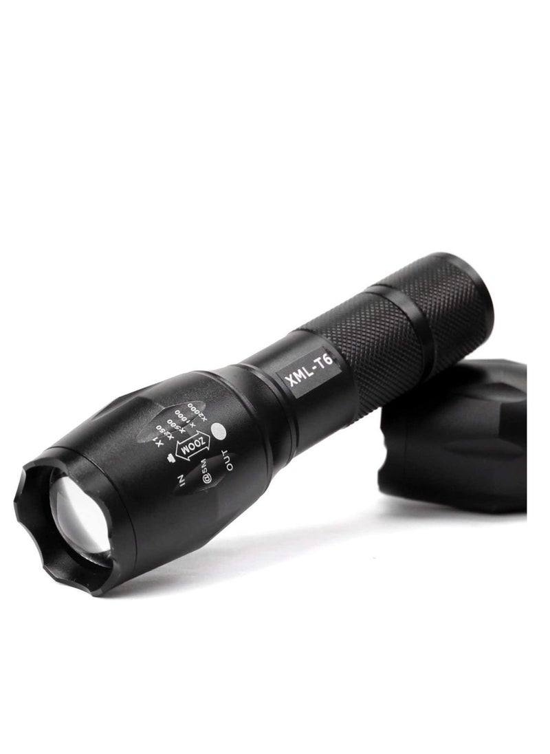 Excellence Tactical cree led Torch Zoomable cree LED Flashlight Torch light for AAA or 1xRechargeable 18650 battery