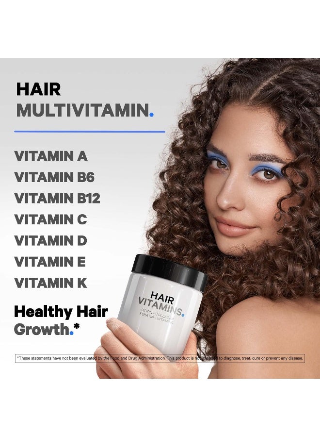 Codeage Hair Vitamins 10000 Mcg Biotin, Keratin, Collagen 120 Capsules - Image 5