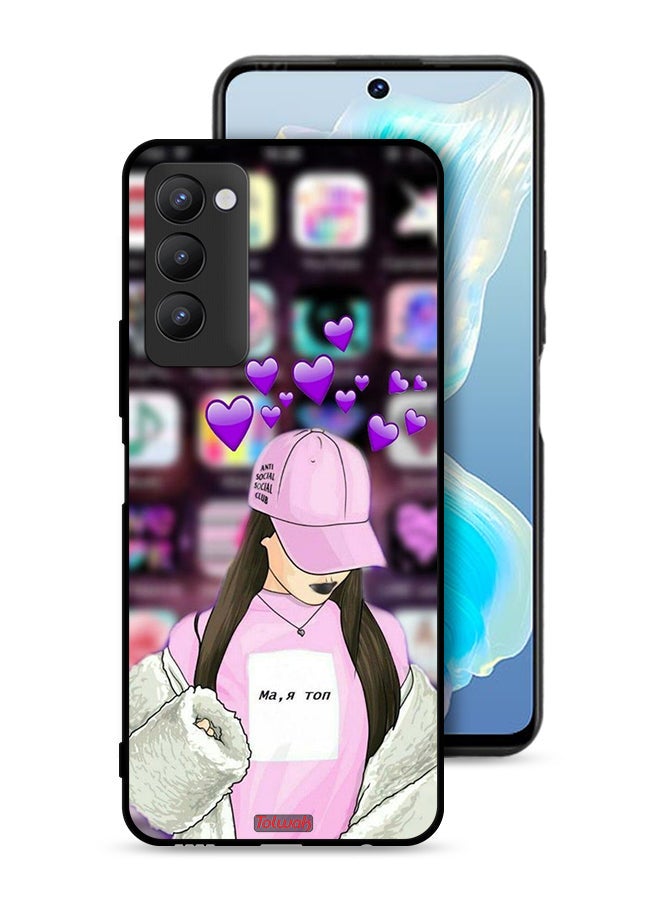 Tolwak Tecno Camon 18 Protective Case Cover Anti Social Club - Image 1