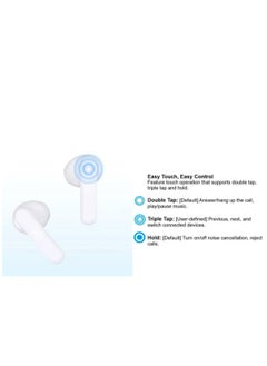Honor Choice Honor Choice Earbuds S7 With Intelligent Active Noise Cancellation 2.0 , Hi-Res Audio White  - Image 4