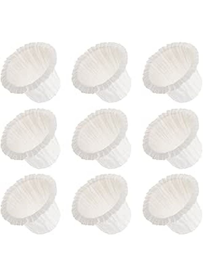 White Greaseproof Paper Cupcake Wrappers 50pcs Baking Liners For Muffin Cake Party Holiday Supplies - Image 1