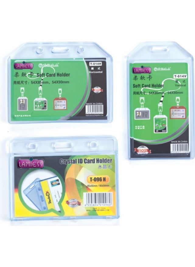 Lamiess T-065 H Horizontal Card Holder  - Image 2