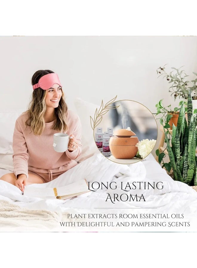 زيت عطري 120 مل، زيوت عطرية نقية وطبيعية لأجهزة الترطيب، ومعطرات الجو، وموزعات الزيوت العطرية، مثالية لتحسين جودة الهواء في البيئة المحيطة (ساكورا) - Image 3
