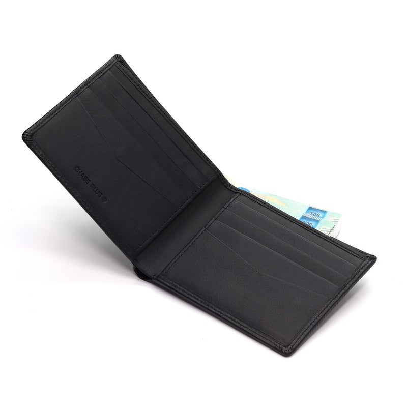 Chase Plus Leather Wallet for Men, Slim Card Holder Mens Wallet with RFID Function - Image 3