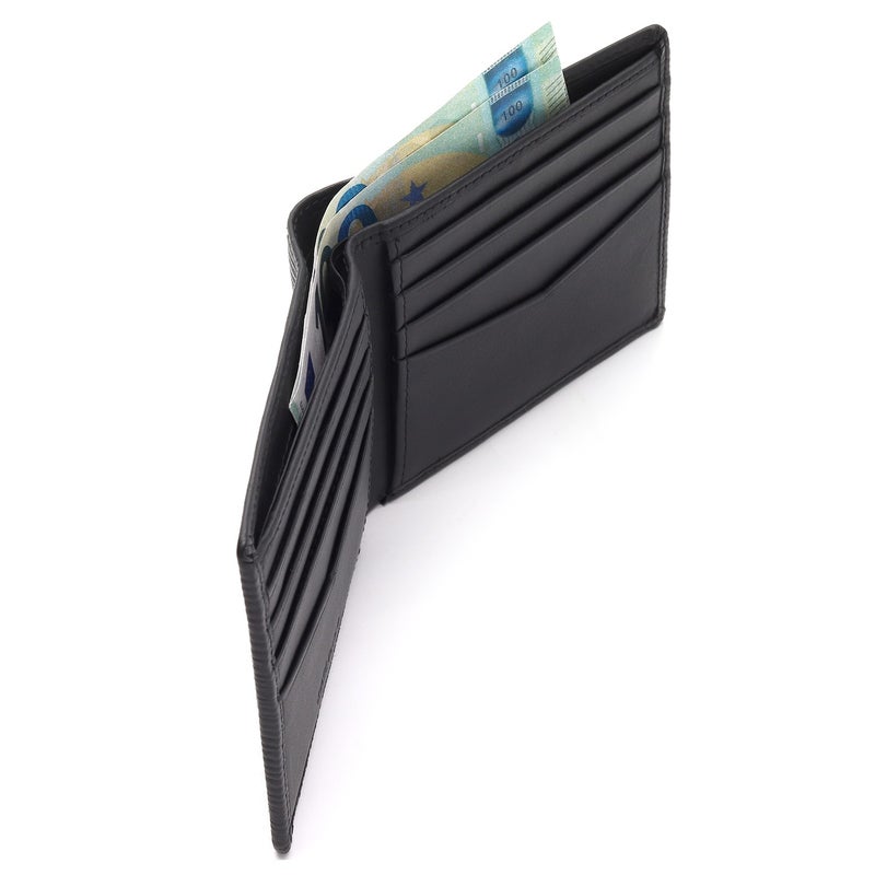 Chase Plus Leather Wallet for Men, Slim Card Holder Mens Wallet with RFID Function - Image 2
