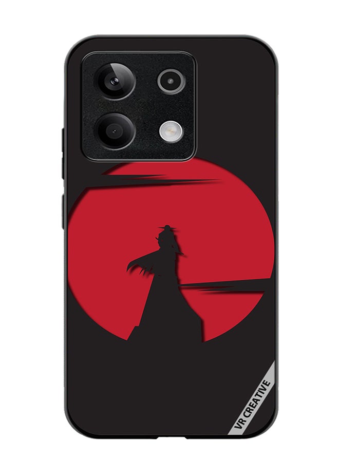 VR CREATIVE Protective Case Cover For Xiaomi Poco X6 Japanese Samurai Design Multicolour - Image 1