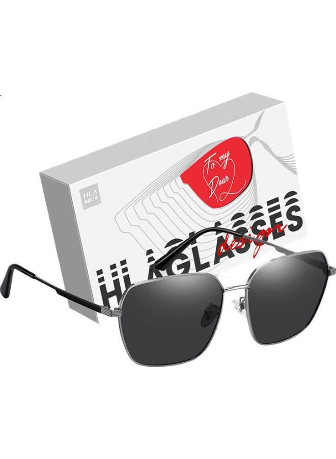 HLA Birthday Gift Polarized Sunglasses For Men, Versatile Driving Sunglasses, Gift Box For Boyfriend Or Husband - Image 2