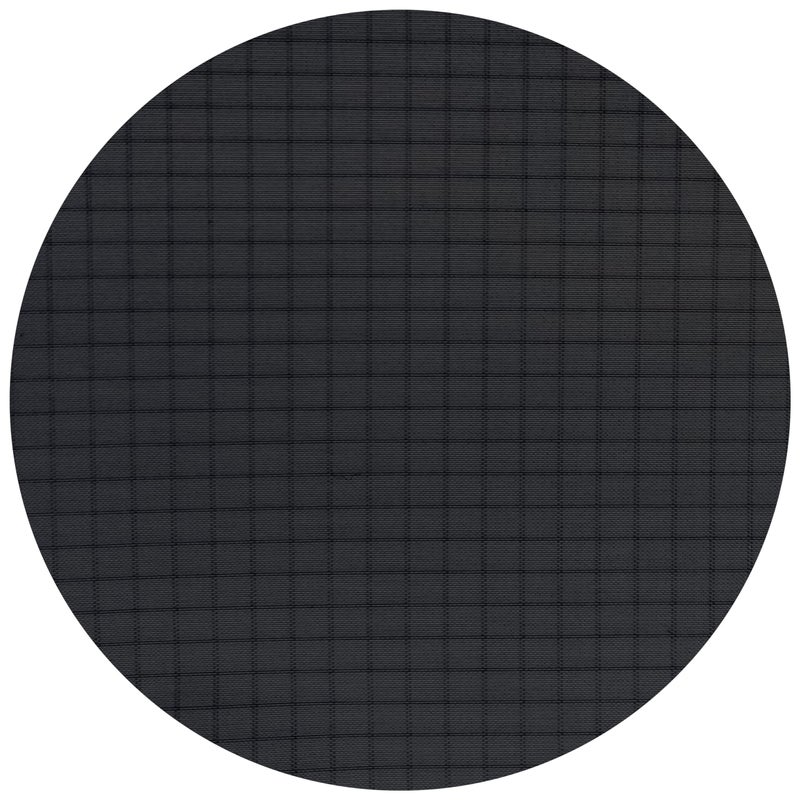 emma kites قماش نايلون مقاوم للتمزق أسود 40 دينير من إيما كايتس، قطعة مسبقة القطع بطول 1 ياردة: 60"x36"، طلاء PU خفيف الوزن ومقاوم للماء - Image 1