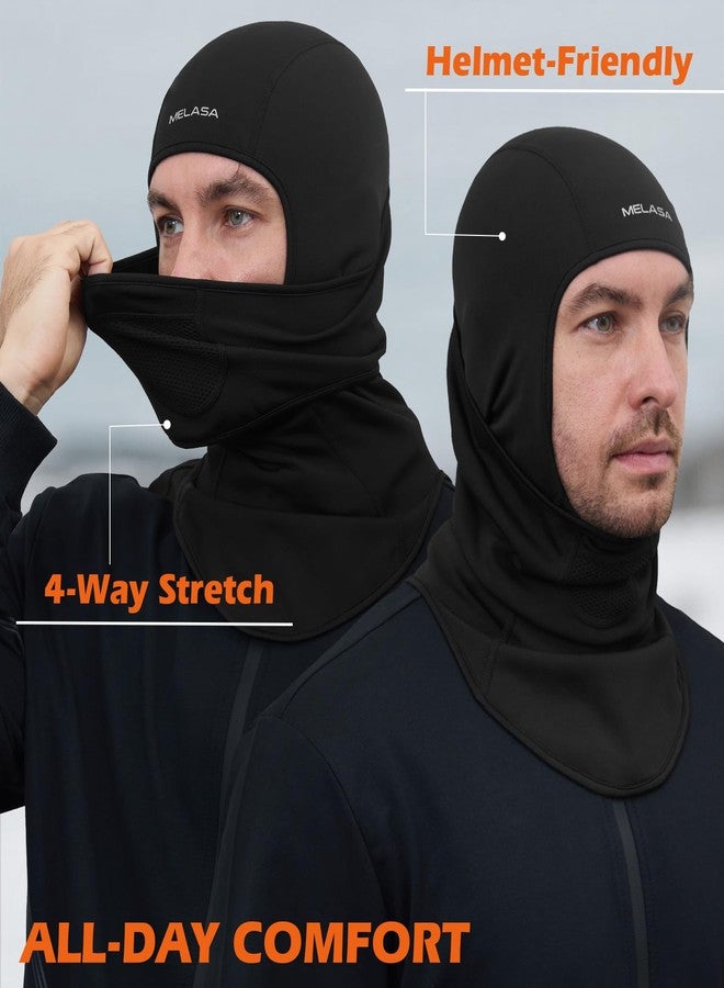 MELASA 2 Pcs Ski Mask Balaclava Winter Warm Movable Face Mask for Cold Weather Men Women Skiing Snowboarding Motorcycling - Image 5