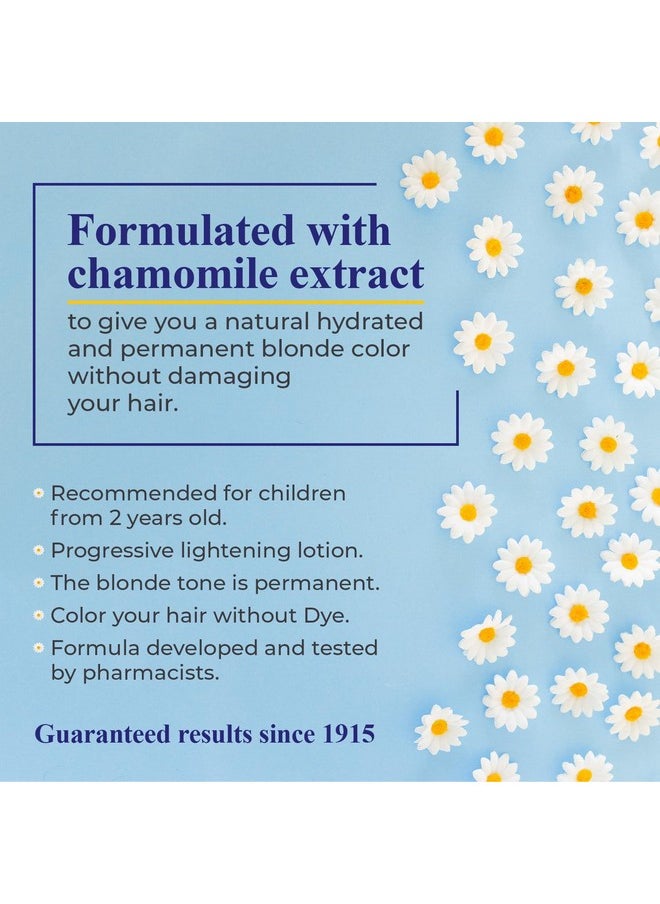 Intea Camomila Intea Hair Lightener For Kids- Premium Sun Lightening Spray for Hair - Chamomile Hair Lightener Spray for Naturally Lighten Hair - No Bleach/Ammonia - Child-Friendly Formula - 3.4 Oz  - Image 4