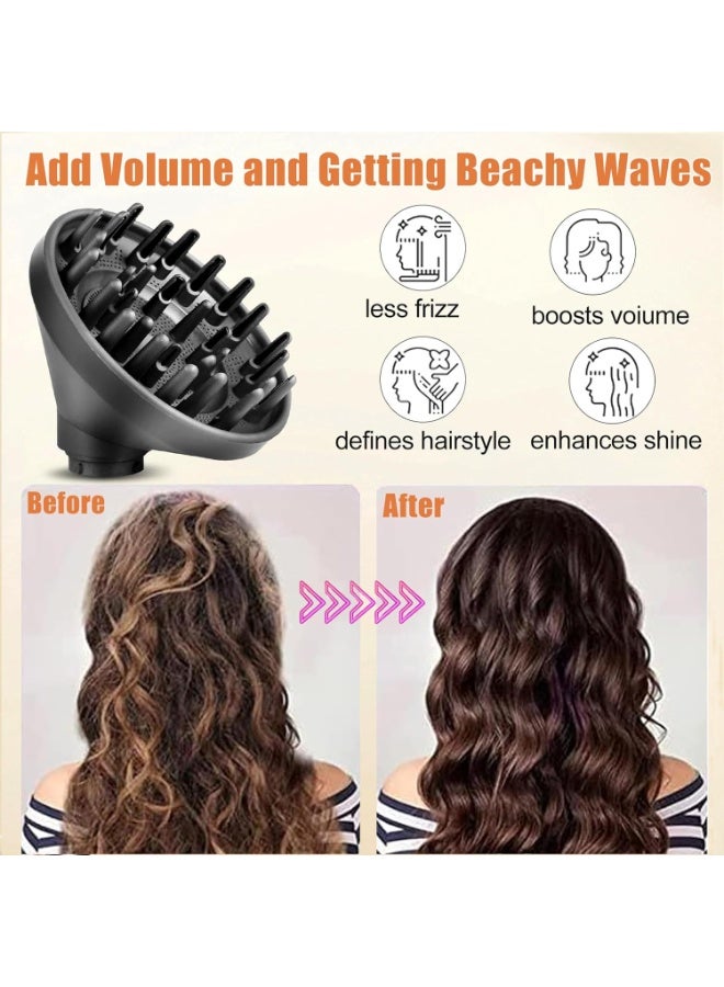 Dyson Diffuser Nozzle for Airwrap Styler HS08 HS05 HS01, Styler Attachment Diffuser Nozzle, Hair Styling Accessories Tools, Convertible for Airwrap Styler into a Hair Dryer - Image 4