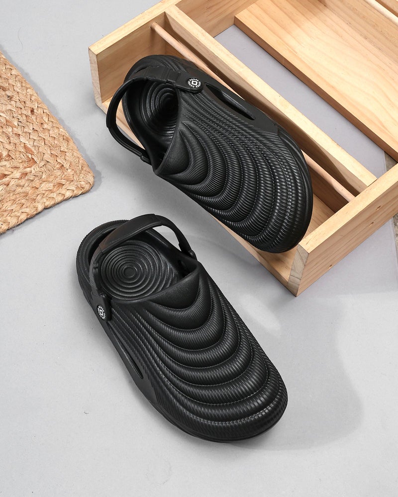 Face صنادل إيجل 07 السوداء للرجال - Image 1