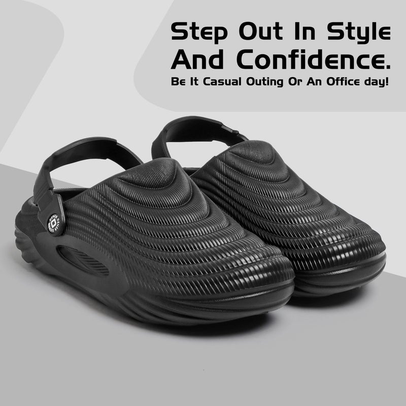 Face صنادل إيجل 07 السوداء للرجال - Image 2