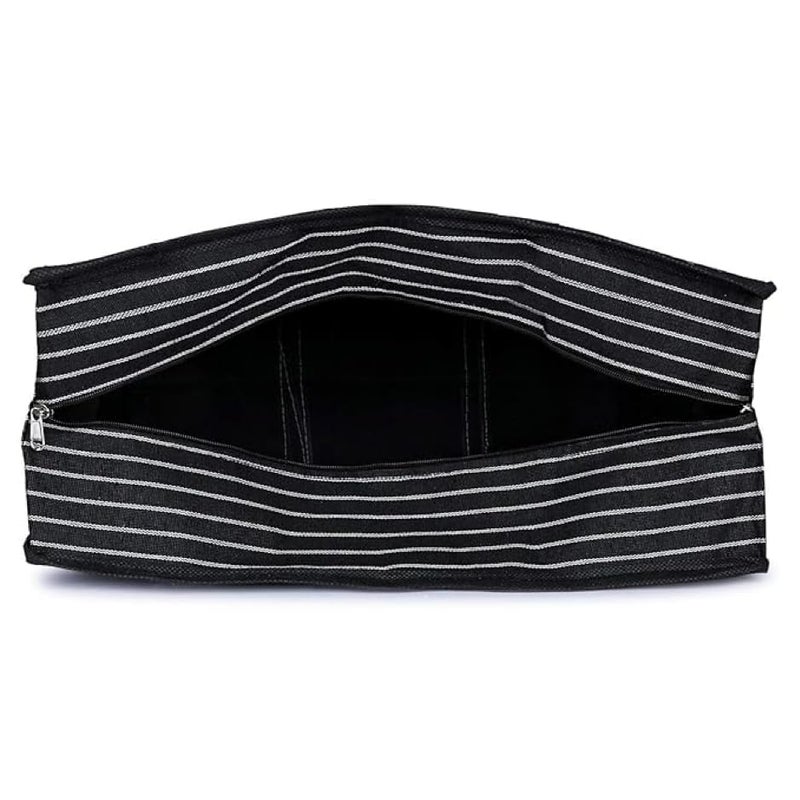Fambal MultiPurpose Heavy Duty 145 L Moisture Proof Jumbo Size TravelUnderbed Storage BagToysStationeryPaper 18 x 17 x 105 inches Black 18x 17 x 105 Inch 2 count - Image 5