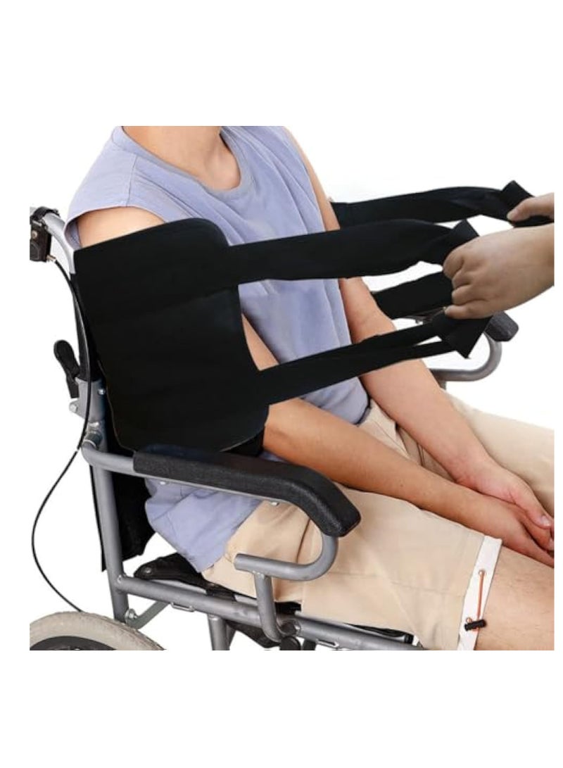 KASTWAVE Transfer Nursing Sling, Transfer Sling Senior Home Care, Patient Transfer Sheet Aid Assistant, for Patient Elderly Safety Lifting Aids, Handle Back Lift Mobility Belt Gait Belts for Disabled Injured - Image 3