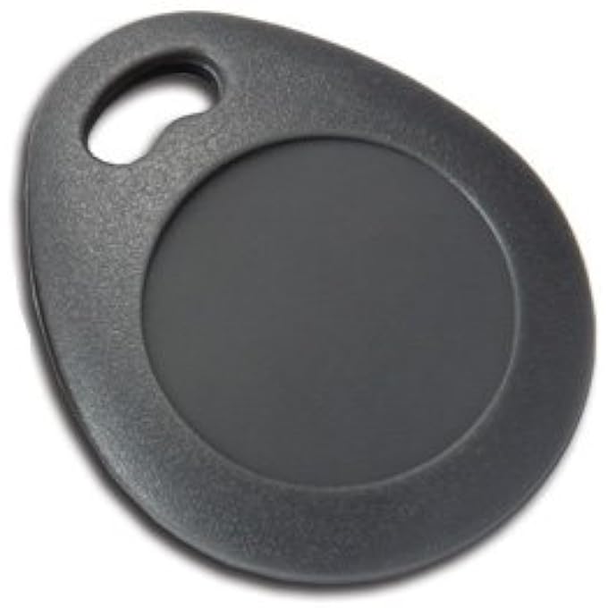 1 X 26BIT WEIGAND PROX KEYFOB - GREY - WORKS WITH HID ACCESS CONTROL 125KHZ - QUICK SHIPPING - FACILITY CODE 175 - - Image 1