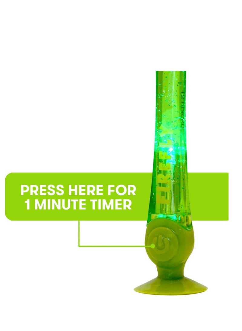 Firefly - Firefly Light-Up Timer Kids Toothbrush with Suction Cup, Soft - 2 Count (Pack of 1), Assorted - Image 1