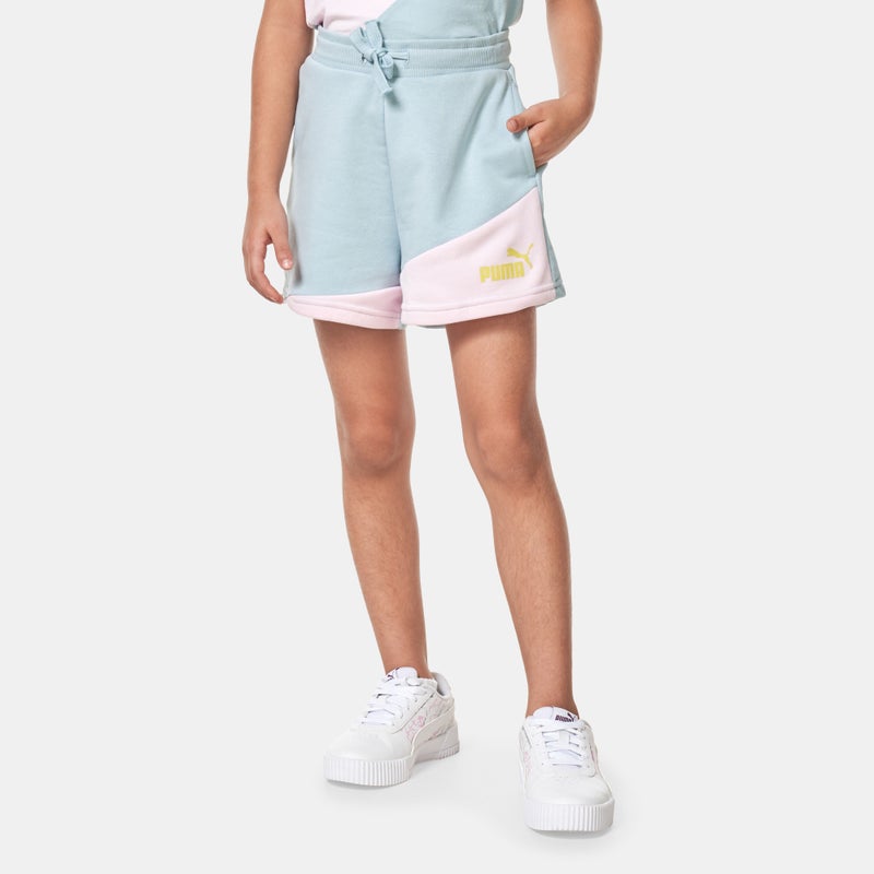 PUMA Kids' Power Colourblock Shorts - Image 1
