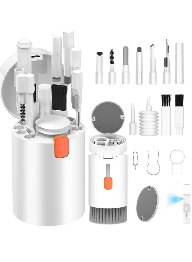 "20-in-1 Keyboard Cleaning Kit – Includes Brushes, AirPods Pro 1/2 Cleaners, and Tools for Keyboards, Laptops, Mobile Phones, and PC Monitors"  - Image 1