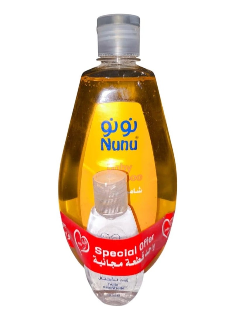 Nunu Nunu Baby Special Offer Shampoo 500mL + Nunu Baby Oil 50ML