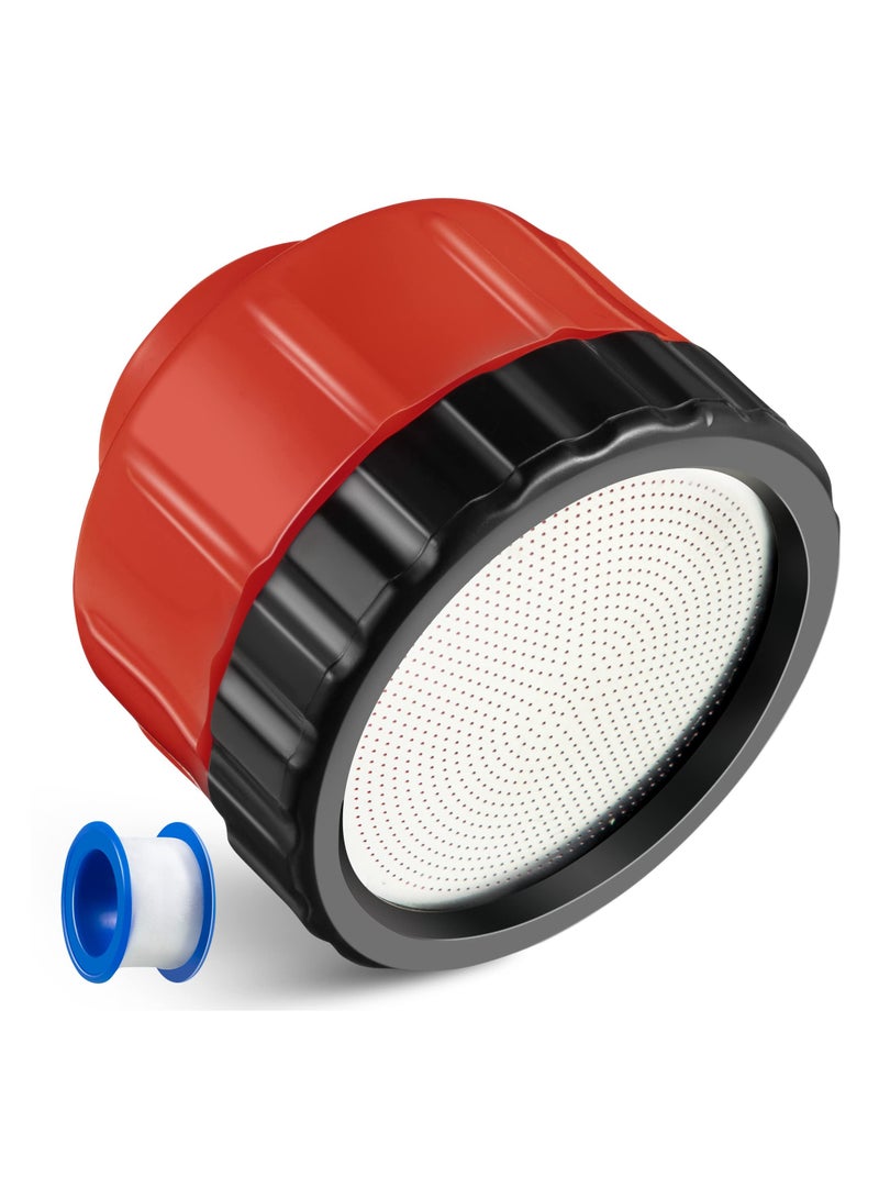 SYOSI Garden Hose Nozzle, Watering Nozzle for Garden/Plant/Lawn 11 GPM Flow Rate Plastic Hose Nozzle with PTFE Thread Seal Tape - Image 1
